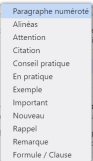 Activation du guide de placement